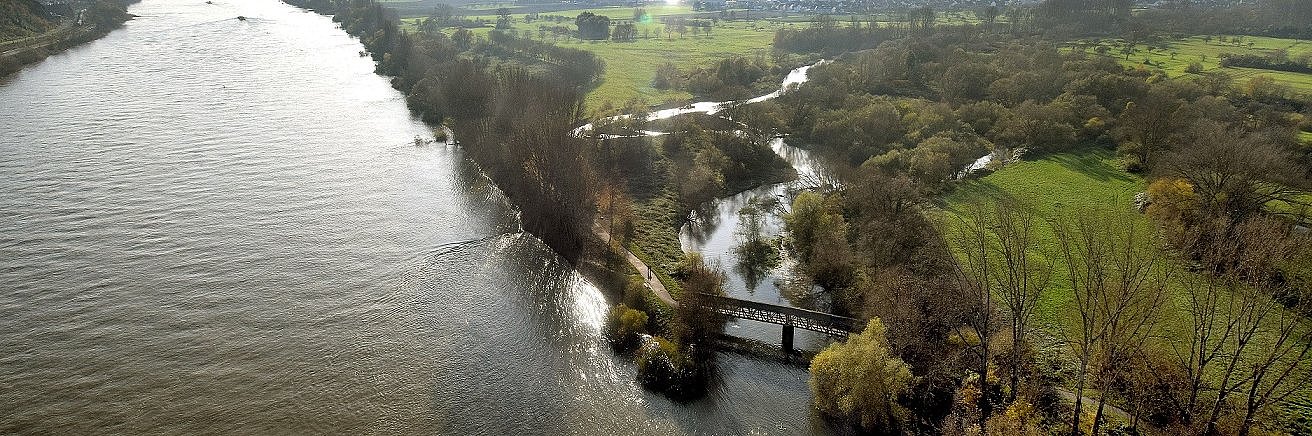 Ahrmündung in Sinzig
