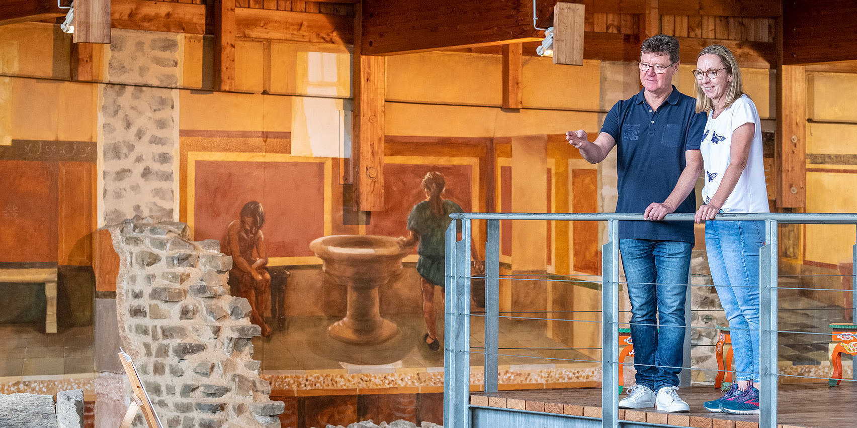 Im Museum Roemervilla gibt es viel zu entdecken Im Museum Roemervilla gibt es viel zu entdecken