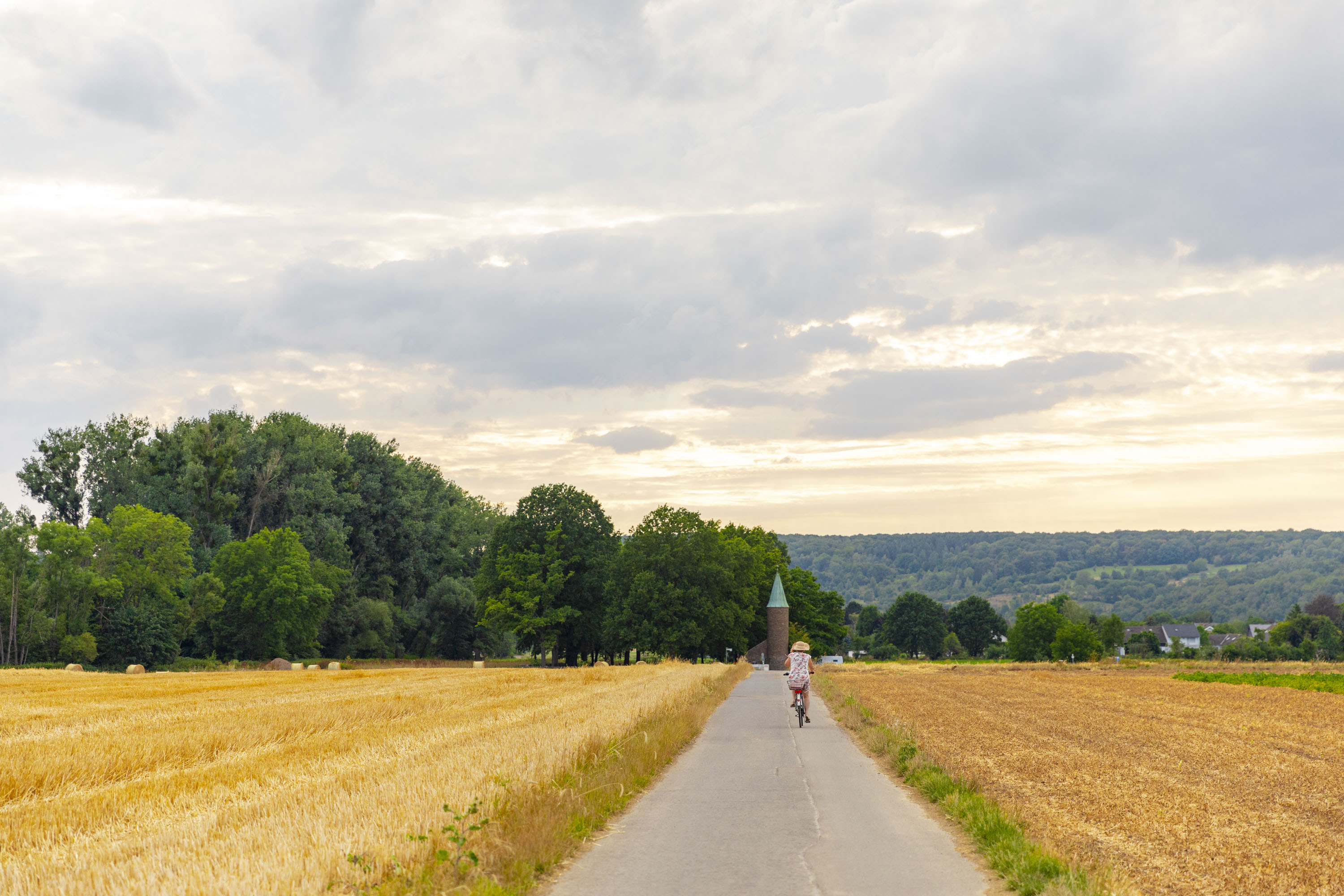 In Bad Bodendorf geht die Umleitung u.a. durch herrliche Felder In Bad Bodendorf geht die Umleitung u.a. durch herrliche Felder
