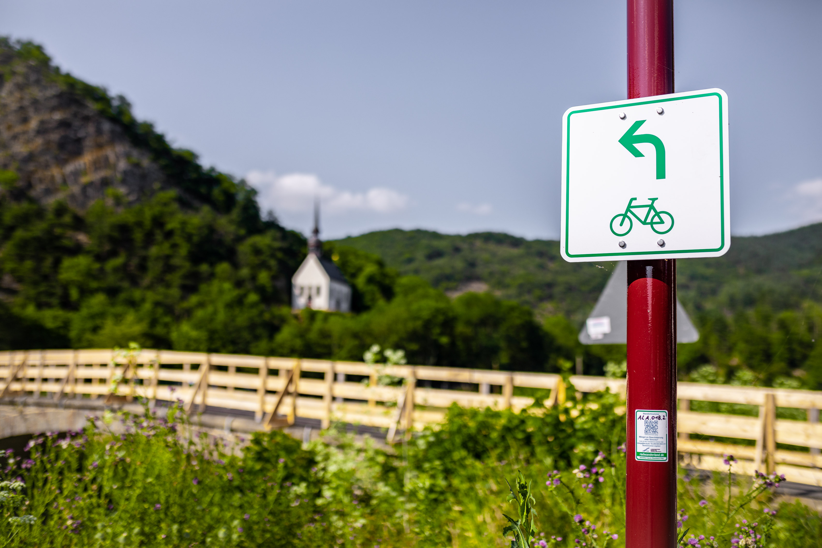 Ahr Cycle Route in Pützfeld / Ahrbrück