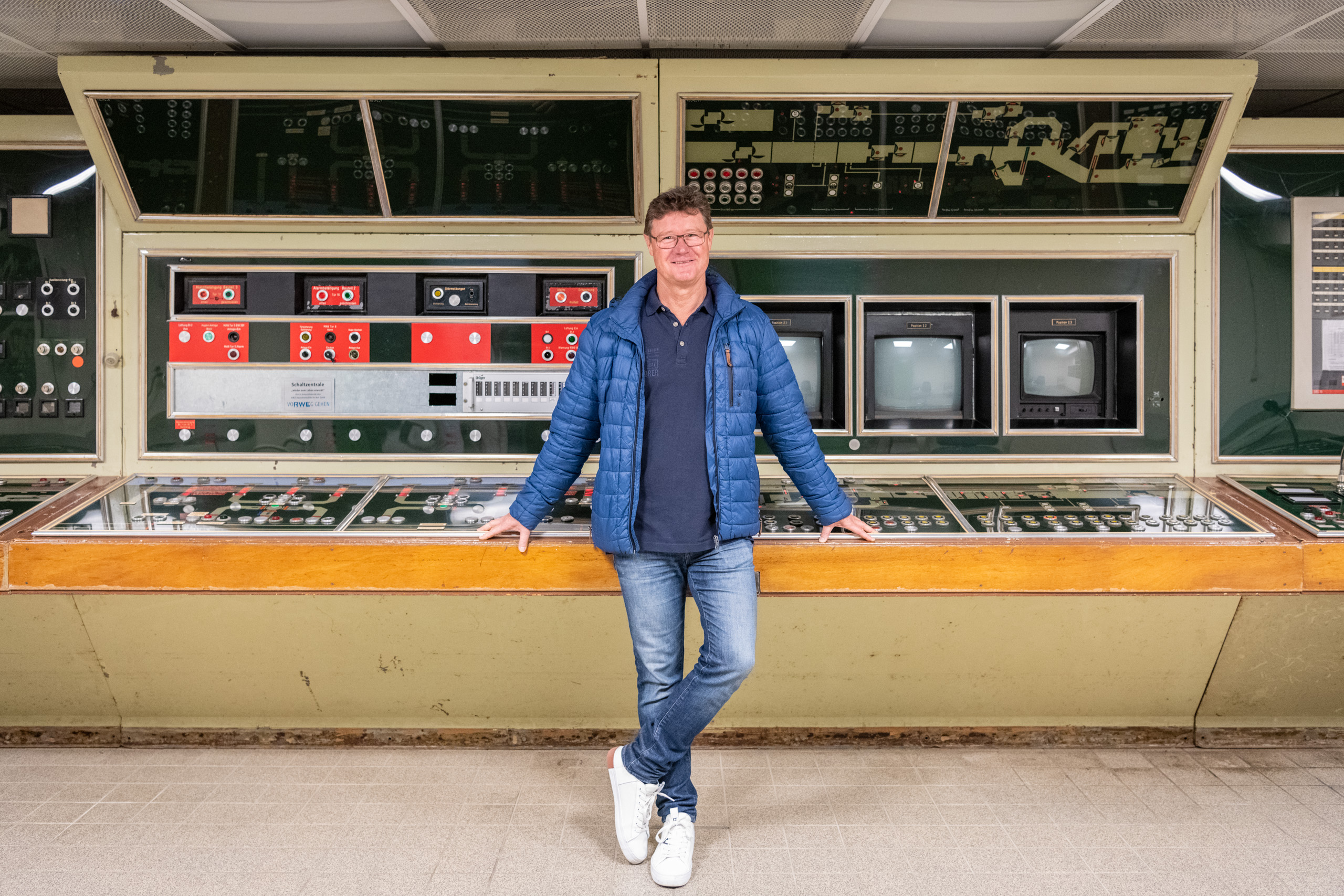 In het commandocentrum