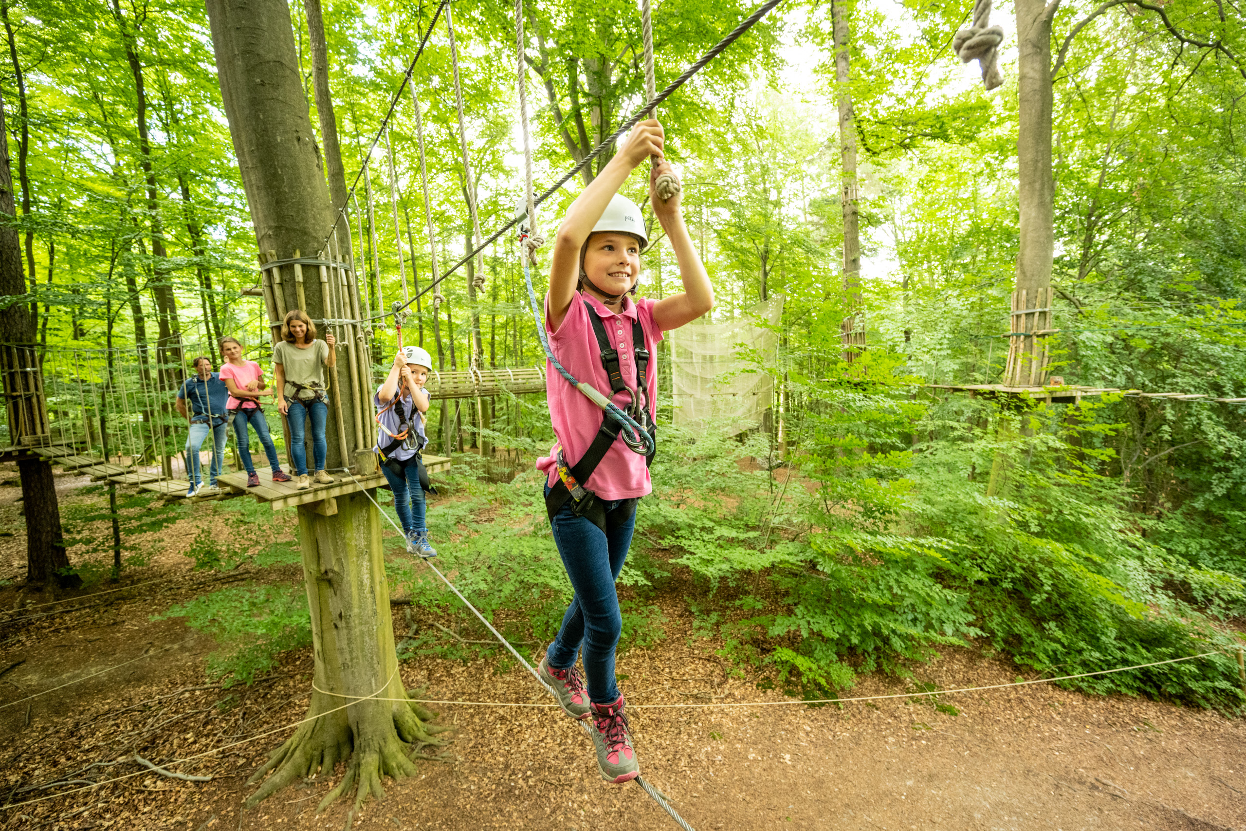 Waldkletterpark - das ganz besondere Erlebnis Waldkletterpark - das ganz besondere Erlebnis