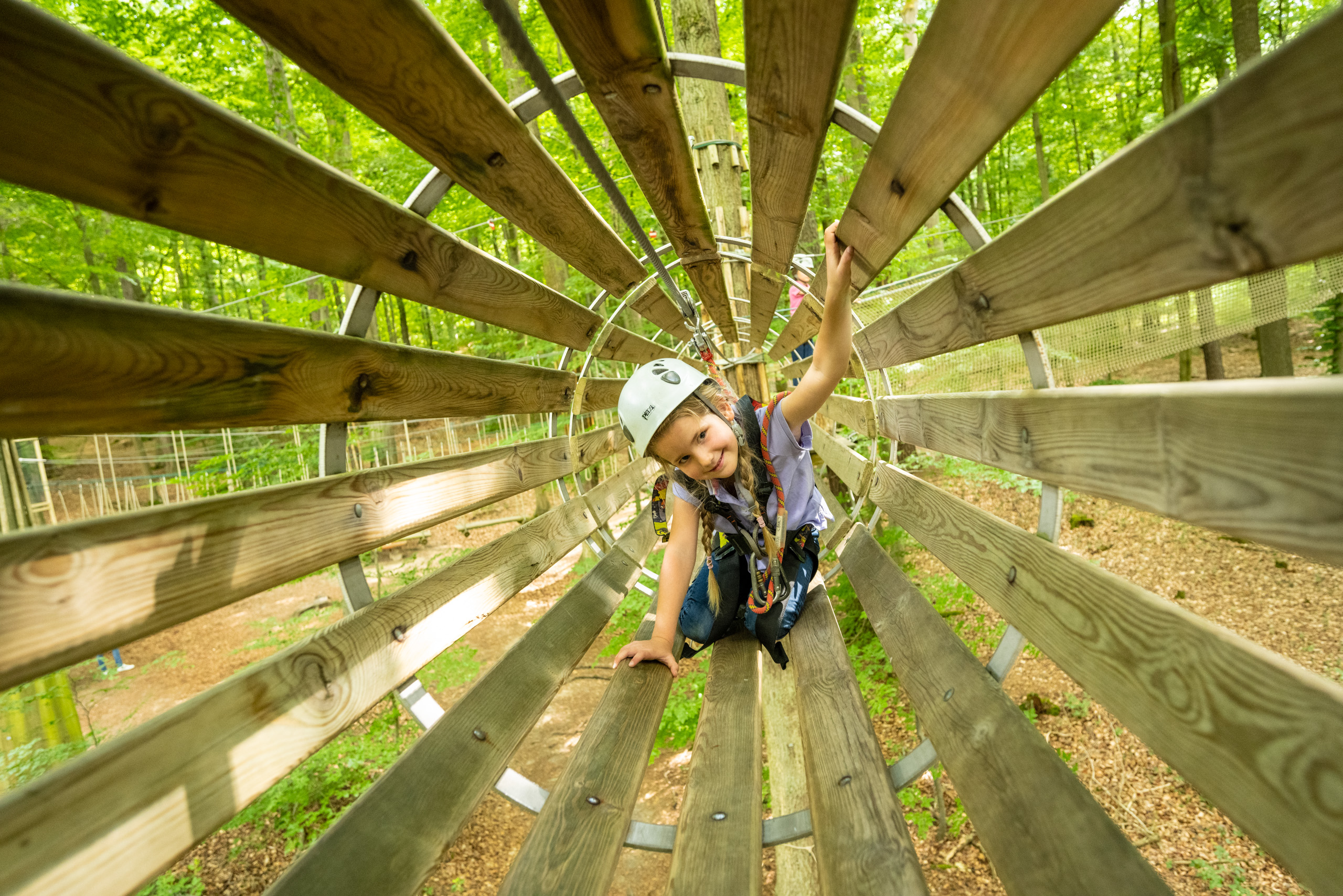 Kleine Helden im Waldkletterpark Bad Neuenahr Kleine Helden im Waldkletterpark Bad Neuenahr