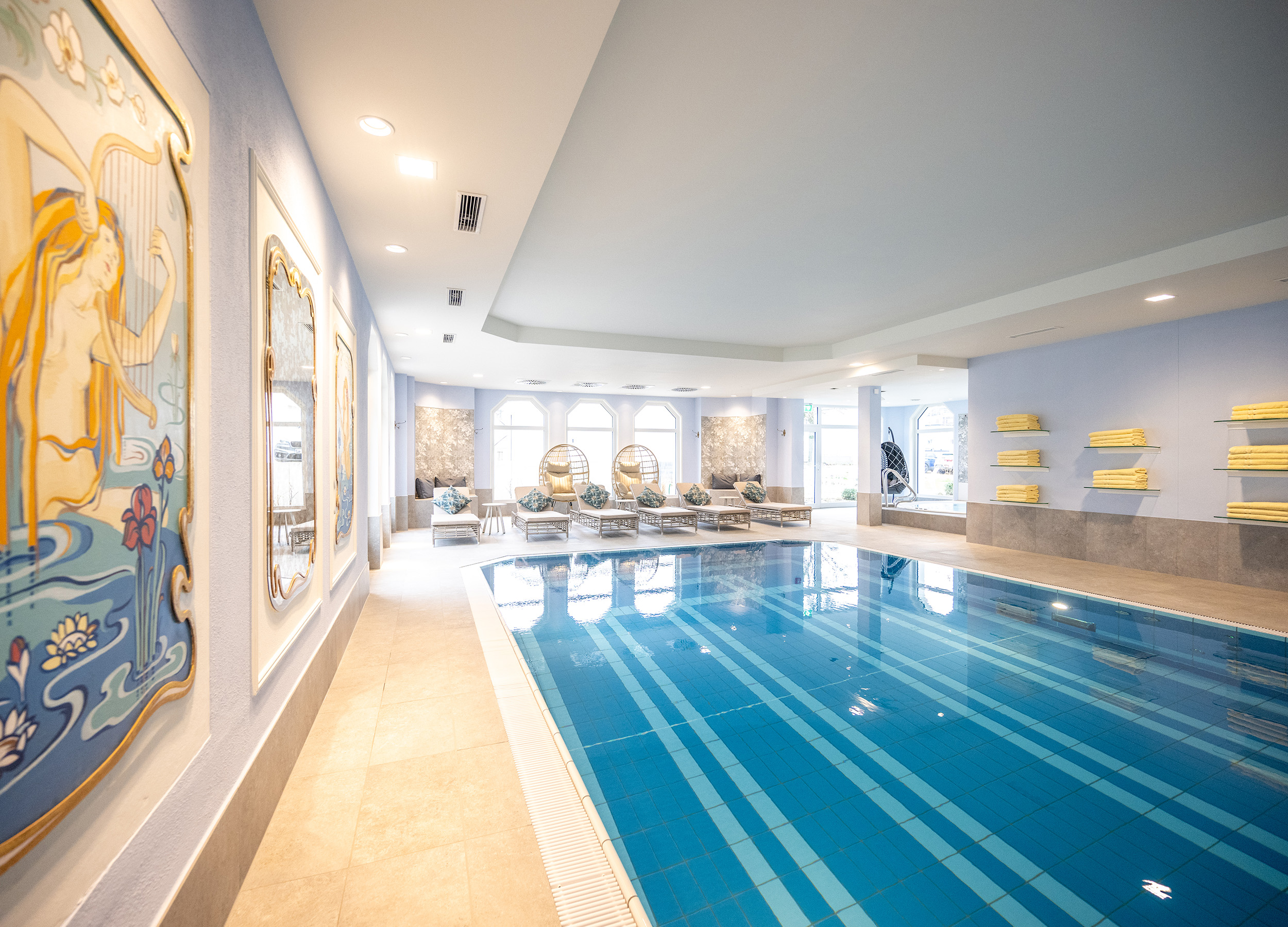 Spa-Bereich des Hotels Villa Aurora Spa-Bereich des 4-Sterne-Privat-Hotels Villa Aurora in Bad Neuenahr-Ahrweiler
