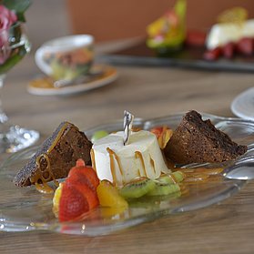Dessert Schoko Brownie