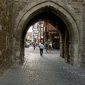 Unser Hotel innerhalb der Stadtmauer