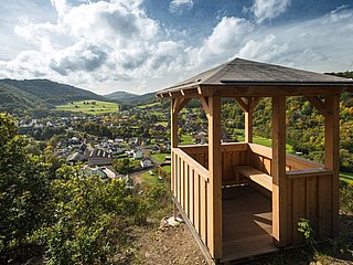 Blick von der Spicher Ley auf Schuld und Aremberg