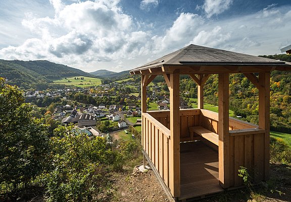 Blick von der Spicher Ley auf Schuld und Aremberg