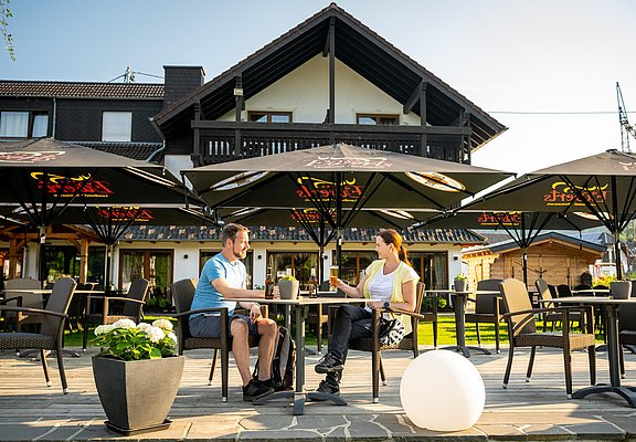 Biergarten 23 Landhotel Ewerts in Insul