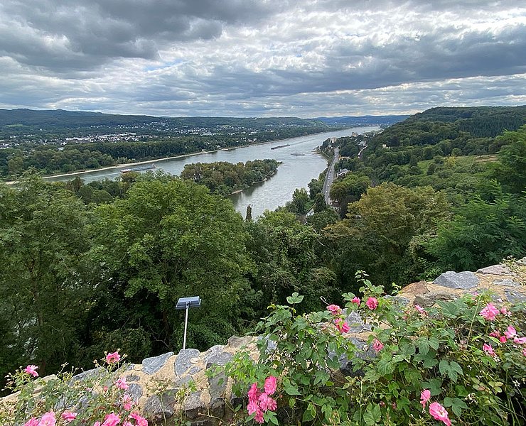 Aussicht vom Rolandsbogen