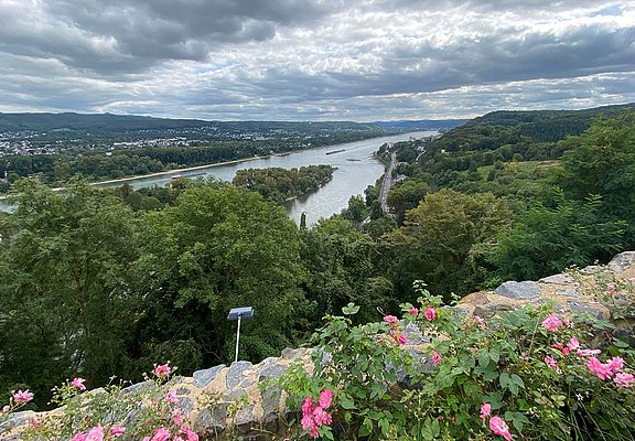Aussicht vom Rolandsbogen