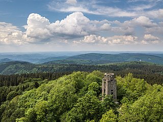 Blick auf den Kaiser-Wilhelm-Turm