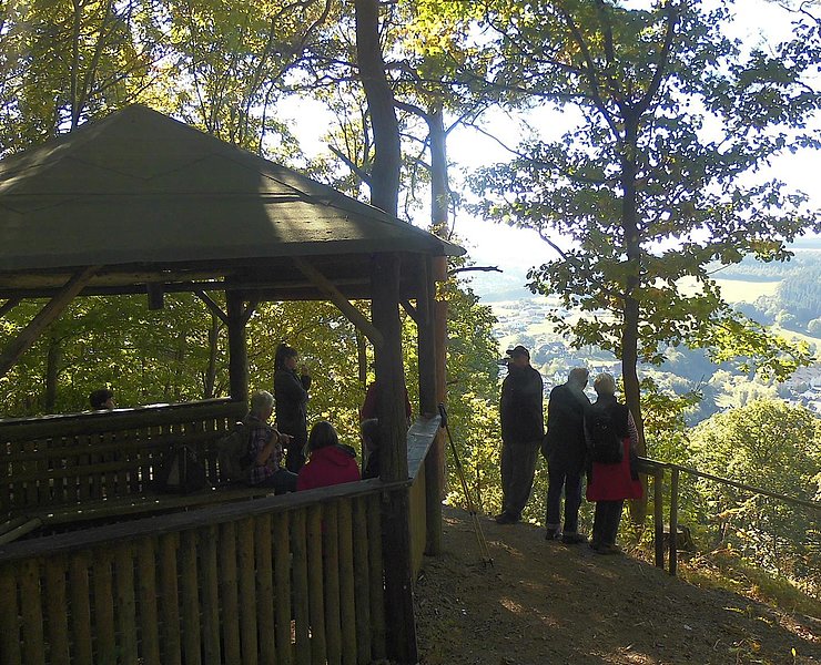 Aussicht De-Laussaulx-Hütte