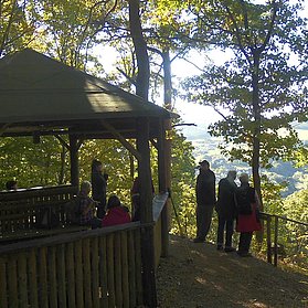Aussicht De-Laussaulx-Hütte