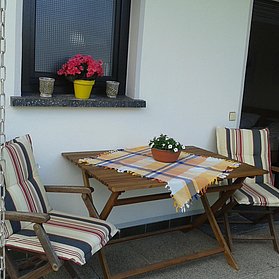 Sitzgelegenheit draußen
