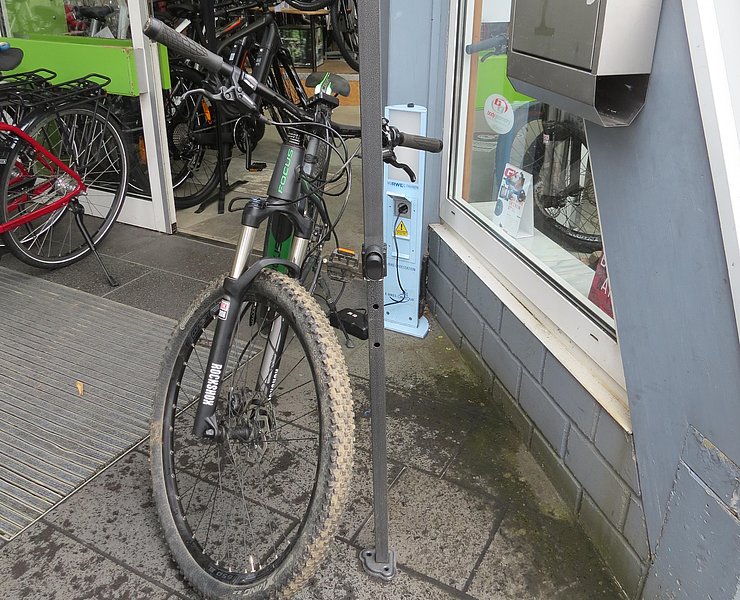 E-Bilke Ladestation | Radsport Breuer