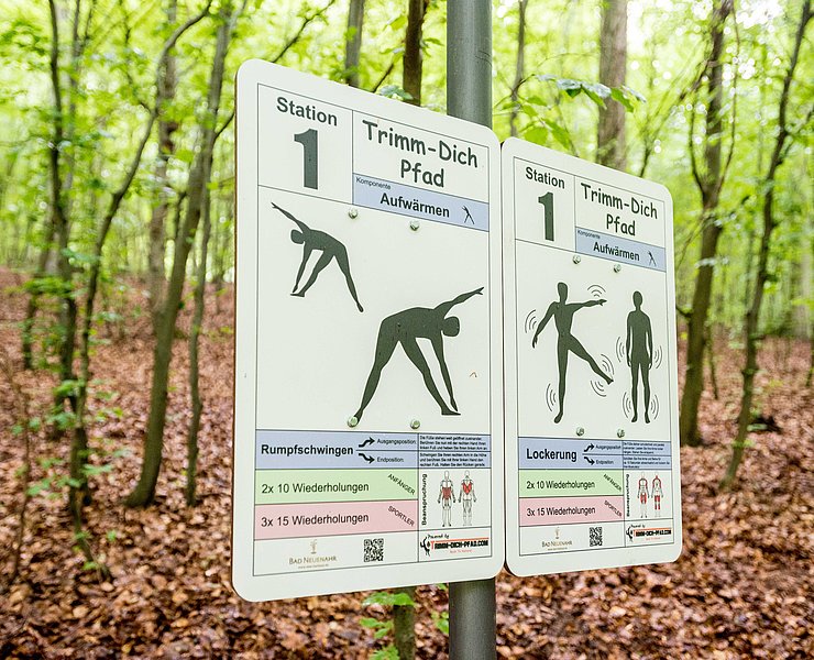 Trimm-dich-Pfad im Neuenahrer Wald