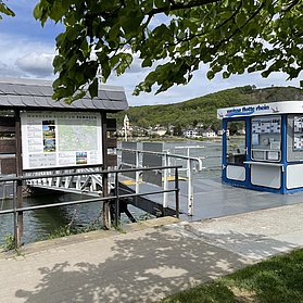 Anleger der Bonner Personen Schifffahrt