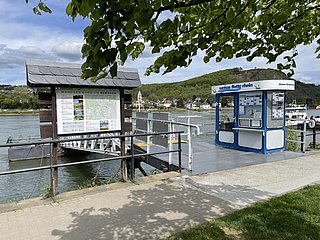 Anleger der Bonner Personen Schifffahrt