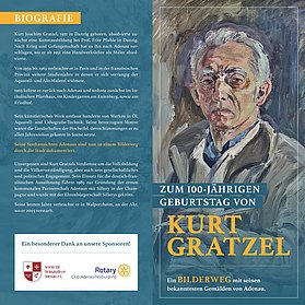 Flyer Bilderweg 1 | Kurt Gratzel