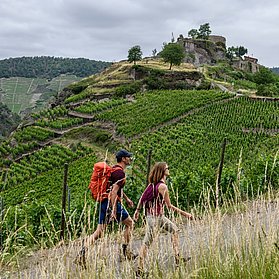 an der Saffenburg vorbei