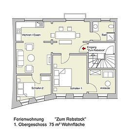 Grundriss "Rebstock"