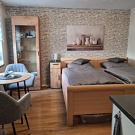 Ihr Wohn/Schlafzimmer mit Pantryküche