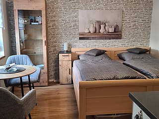 Ihr Wohn/Schlafzimmer mit Pantryküche