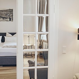 Schlafzimmer 1 Wohnung Kastanie