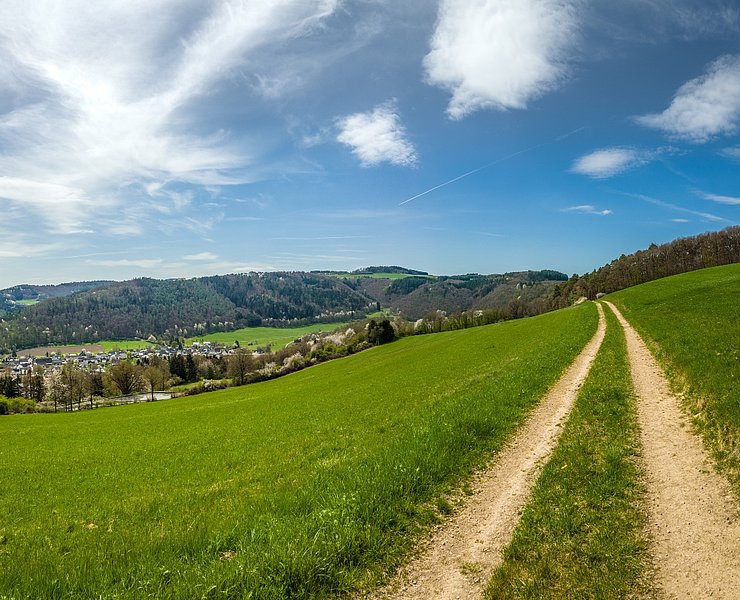 Auf dem Schweißberg bei Insul