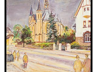 Marienkapelle in Adenau | Werk von Kurt Gratzel, Eifelmaler
