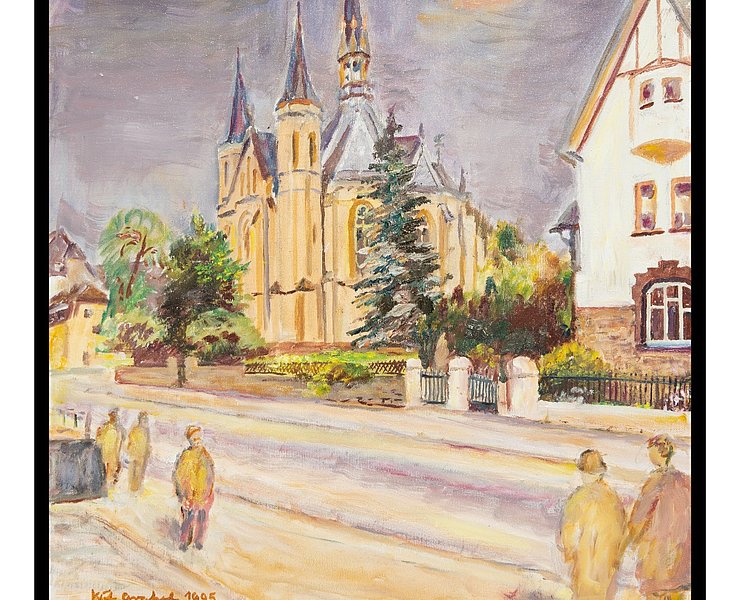 Marienkapelle in Adenau | Werk von Kurt Gratzel, Eifelmaler