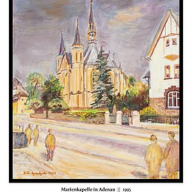 Marienkapelle in Adenau | Werk von Kurt Gratzel, Eifelmaler