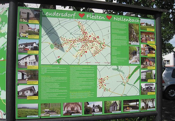 Infotafel Leudersdorf