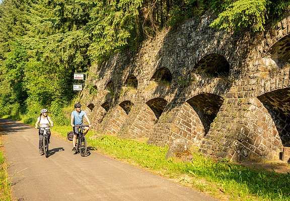 Ahr-Radweg Boxenstopp bei Müsch