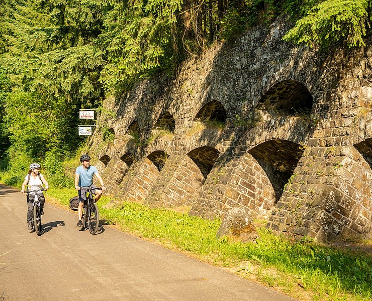 Ahr-Radweg Boxenstopp bei Müsch