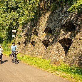 Ahr-Radweg Boxenstopp bei Müsch