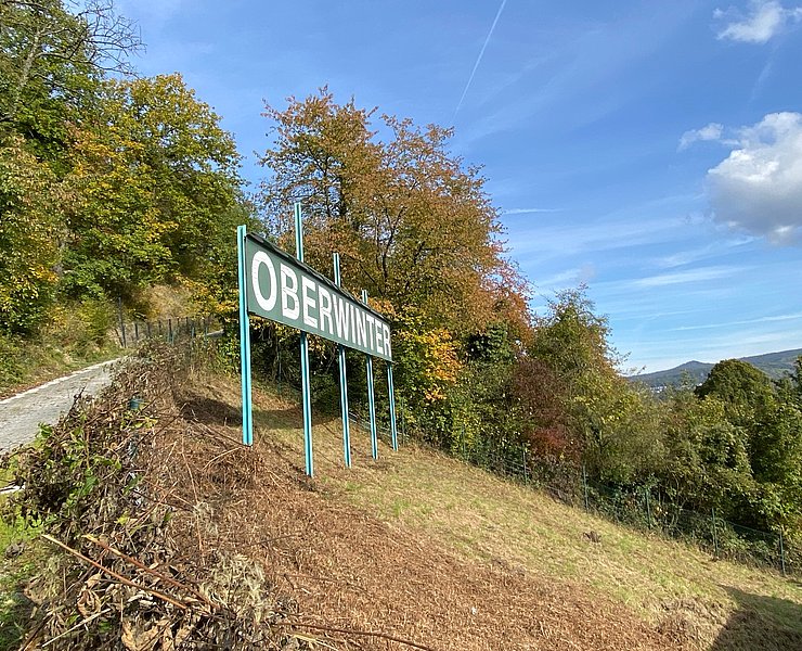 Am Startpunkt der Tour gleich hinter der Oberwinterer Feuerwache