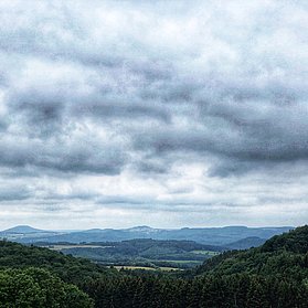 Blick auf Aremberg und Reifferscheid