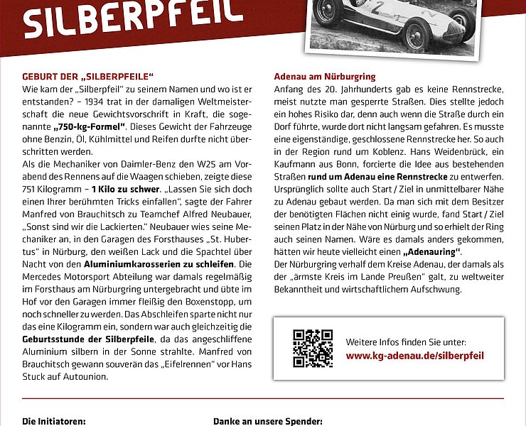 Infotafel_Silberpfeil