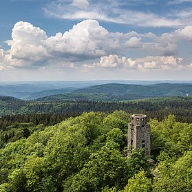 Blick auf den Kaiser-Wilhelm-Turm