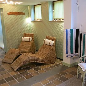 Sauna Ruhebereich
