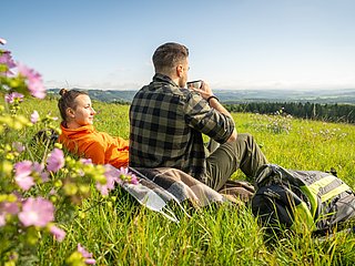 Pause mit Fernsicht