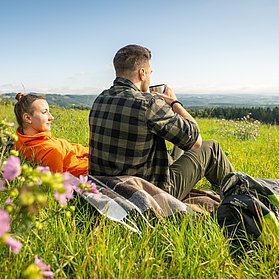 Pause mit Fernsicht