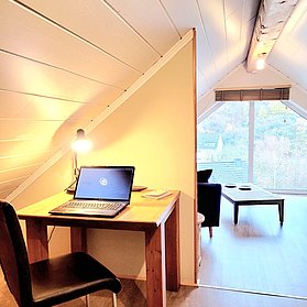 Arbeitsplatz für kreatiive Stunden