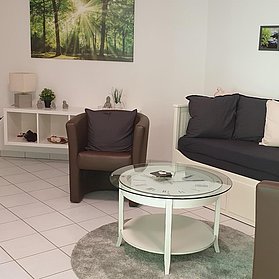 Sofa im Wohnzimmer