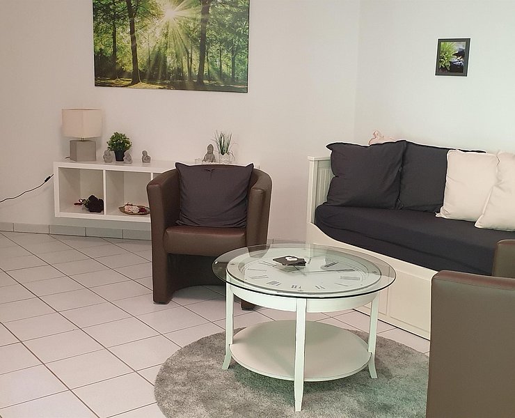 Sofa im Wohnzimmer