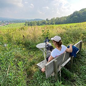 Pause oberhalb von Bandorf