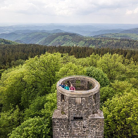 Blick auf die Eifelleiter Hohe Acht