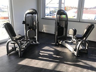 Ansicht Übungsgeräte